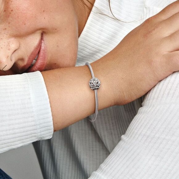 Pandora Hearts All Over Charm Sterling Silver Charm For Bracelet - Picture 5 of 11